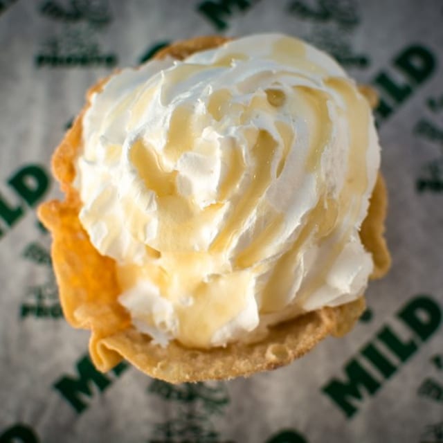 Honey Fried Ice Cream.
